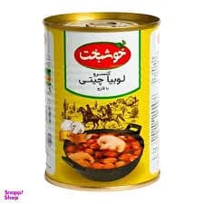 کنسرو لوبیا چیتی با قارچ خوشبخت